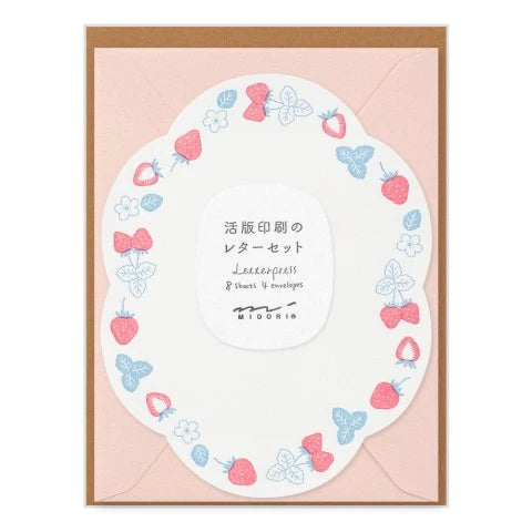 Letterpress Die-Cut Letter Set-zoom-