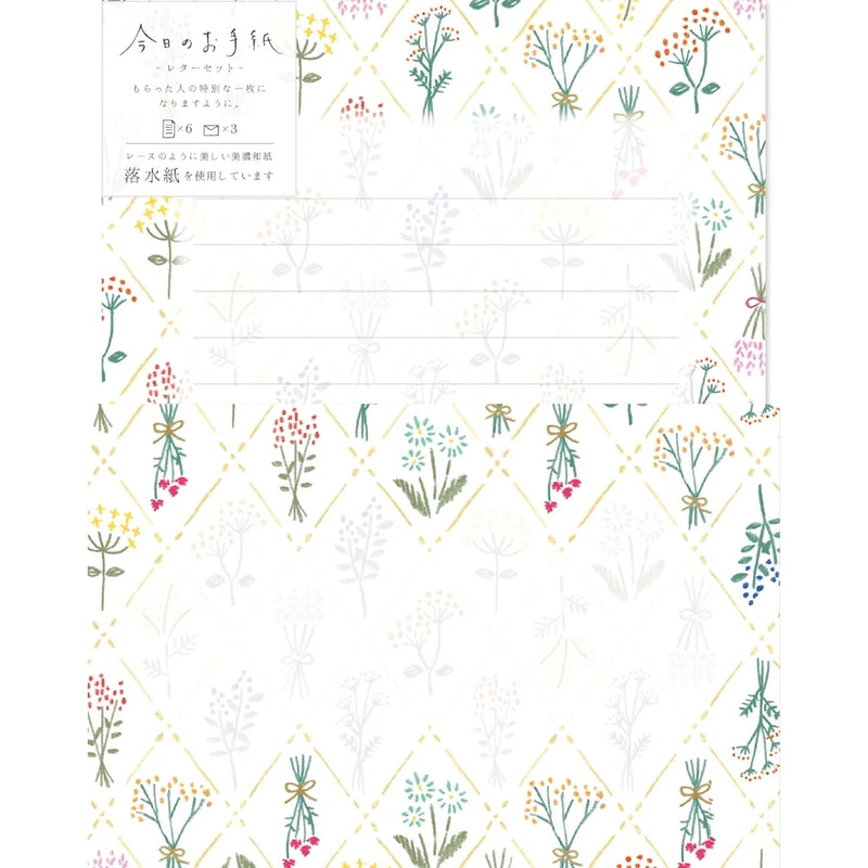 Today's Letter Set – Dried Flowers-zoom-