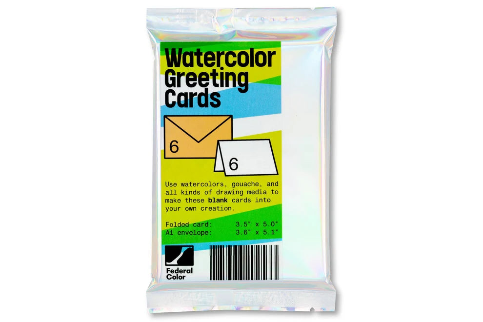 Watercolor Greeting Cards (6 Cards + 6 Envelopes)-zoom-1